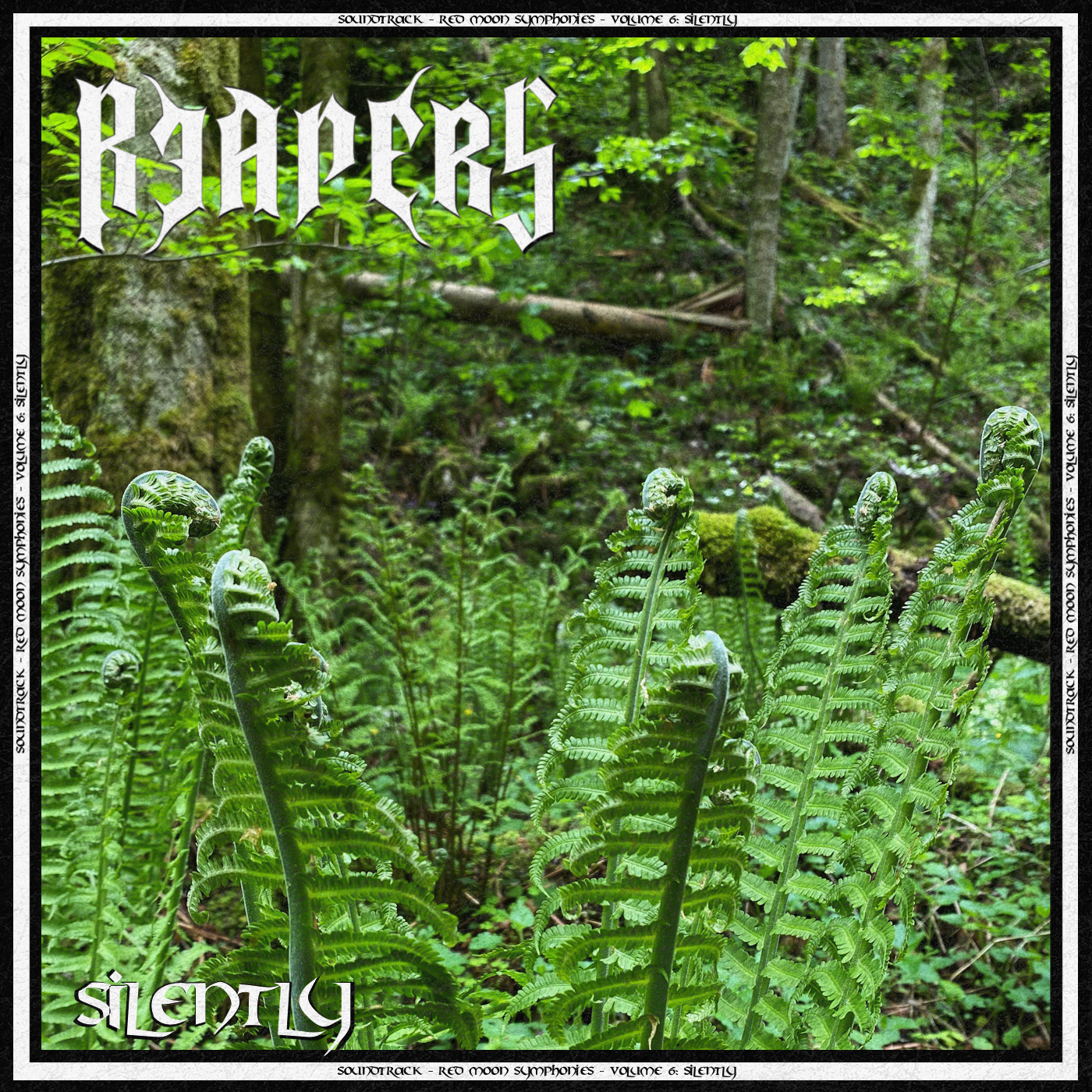 Cover of the EP Silently by Reapers, soundtrack to the Red Moon Symphonies
