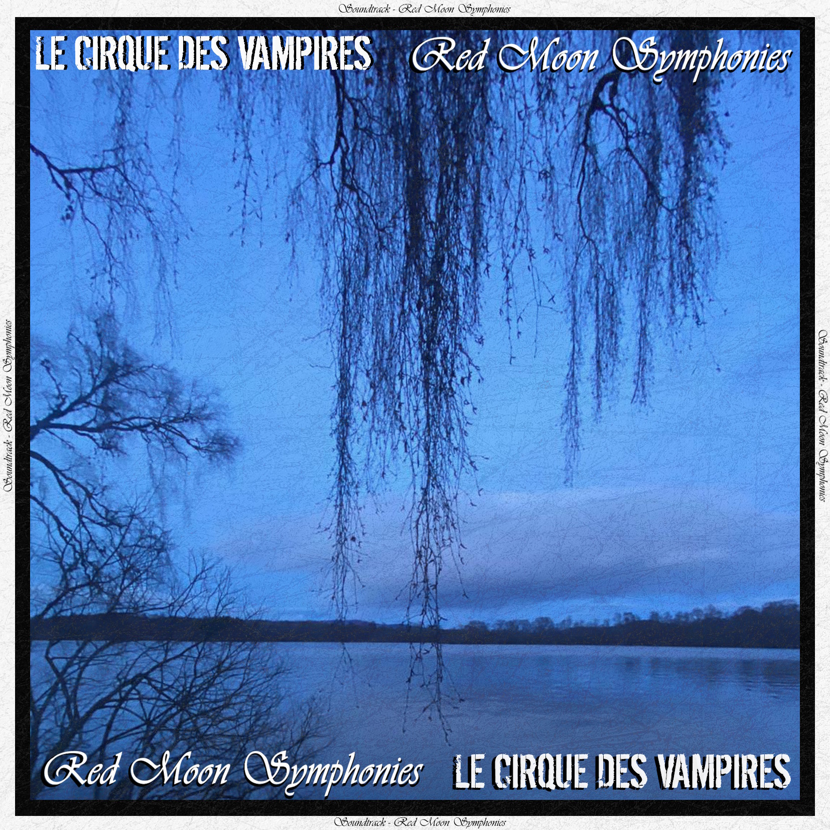 Cover of the EP Red Moon Symphonies by Le Cirque des Vampires, soundtrack to the Red Moon Symphonies